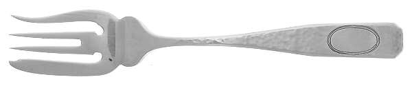 Elizabeth Tudor-Engraved (Sterling 1907) Individual Salad Fork