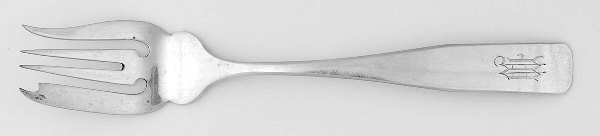 Elizabeth Tudor-Plain (Sterling, 1907) Individual Salad Fork