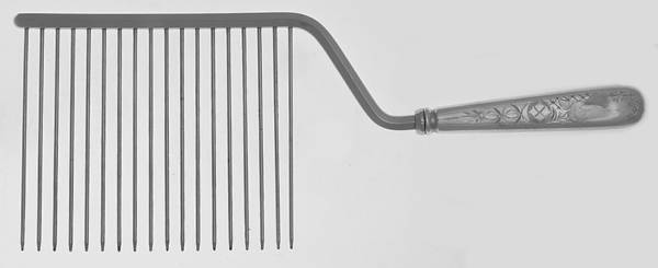Lily (Sterling, 1900) Cake Breaker with Silverplate Prongs