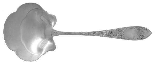 Lorraine (Sterling, 1896, Oval) Solid Bon Bon Spoon