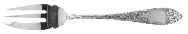 Lorraine (Sterling, 1896, Oval) Old Style Pickle Fork