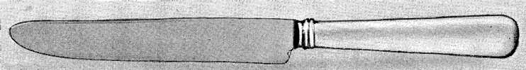 Old English (Sterling, 1895) New French Hollow Knife