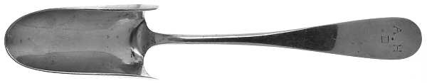 Old English (Sterling, 1895) Solid Cheese Scoop