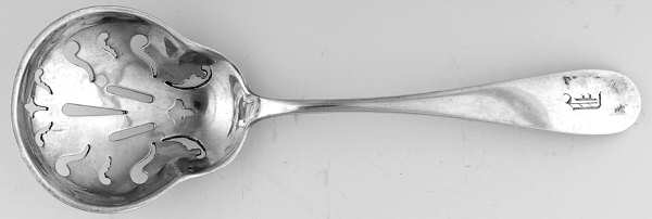 Old English (Sterling, 1895) Solid Pierced Casserole Spoon