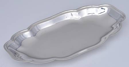 Silverplate Hollowware 12" Bread Tray