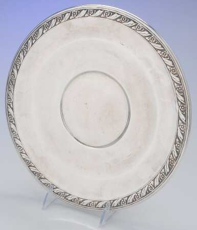 Silverplate Hollowware Silverplate Sandwich Plate