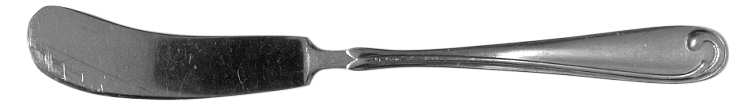 SEO3 (STAINLESS) Flat Handle Butter Spreader