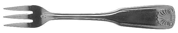 Sea Shell Cocktail/Seafood Fork