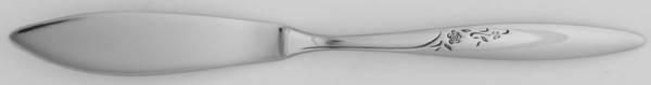 Petite Rose Flat Handle Master Butter Knife