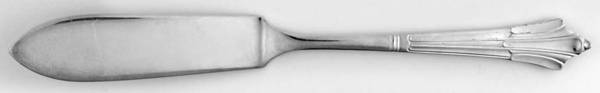 Albany (Silverplate) Flat Handle Master Butter Knife