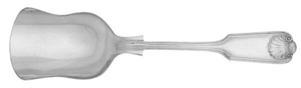 Fiddle-Thread and Shell (Silverplate) Sugar Shovel