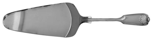 Fiddle-Thread and Shell (Silverplate) Solid Pie Server