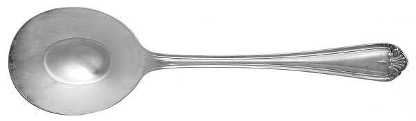 Jesmond (Silverplate) Round Bowl Soup Spoon (Gumbo)
