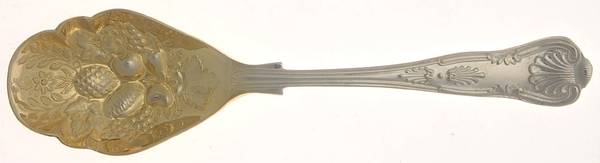Kings (Silverplate) Sugar Shell Spoon