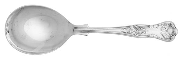 Kings (Silverplate) Round Bowl Soup Spoon (Bouillon)