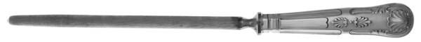 Kings (Silverplate) Large Roast Steel Rod Knife Sharpener