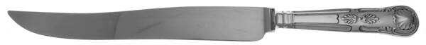 Kings (Silverplate) Large Stainless Blade Roast Carving Knife