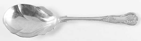 Kings (Silverplate) Solid Salad Serving Spoon