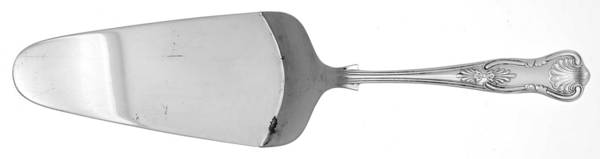 Kings (Silverplate) Solid Pie Server