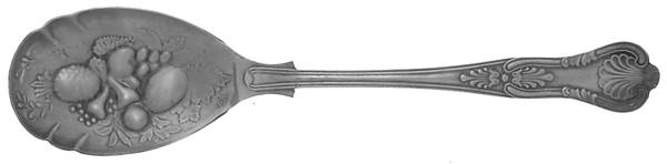 Kings (Silverplate) Solid Salad Serving Spoon