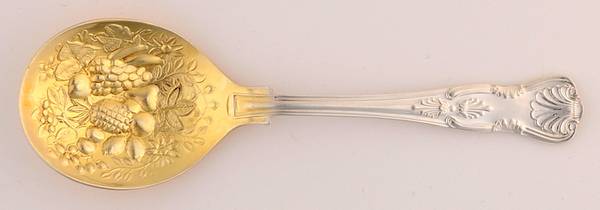 Kings (Silverplate) Solid Bon Bon Spoon