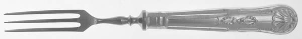 Kings (Silverplate) Individual Fruit Fork with Stainless Tines