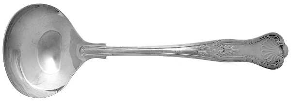 Kings (Silverplate) Solid Gravy Ladle