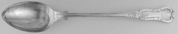 Kings (Silverplate) Solid Platter Spoon