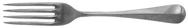 Rattail (Silverplate) Fork