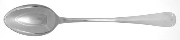 Rattail (Silverplate) Large Solid Dressing Spoon
