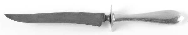 Antique (Sterling, 1904) Large Stainless Blade Roast Carving Knife