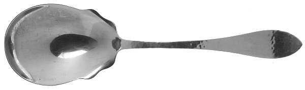 Antique (Sterling, 1904) Solid Salad Serving Spoon