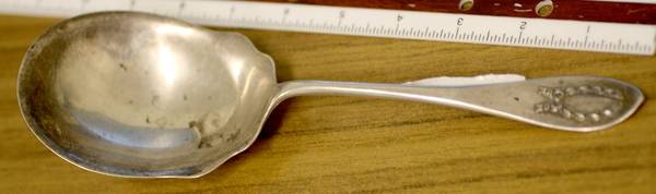 Napoleonic (Sterling, 1905) Solid Salad Serving Spoon