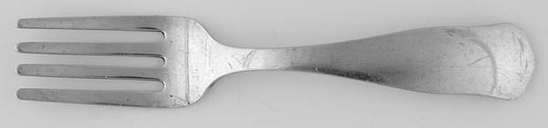 Ramona (Sterling, 1912, No Monograms) Baby Fork