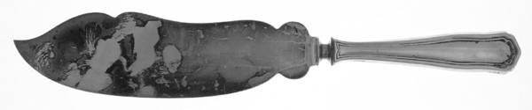 Winchester (Sterling, 1910) Large Ice Cream Slicer with Silverplate Blade