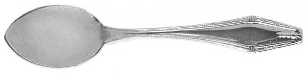Formality (Sterling, 1942, No Monograms) Lapel Pin