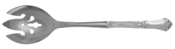 Stately (Sterling, 1948, No Monograms) Salad Serving Fork with Stainless Prongs HC