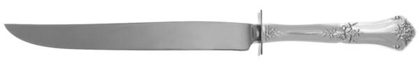 Stately (Sterling, 1948, No Monograms) Carving Knife Small with Stainless Blade HC