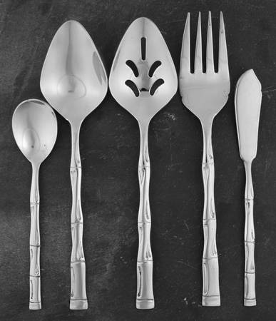 Bamboo (Stainless) 5 Piece Hostess Set
