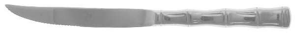 Bamboo (Stainless) Individual Steak Knife Hollow Handle