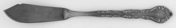 Classic Rose Flat Handle Master Butter Knife