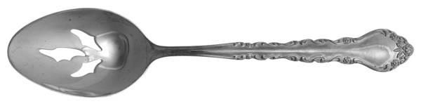 Classic Rose Pierced Tablespoon (Serving Spoon)
