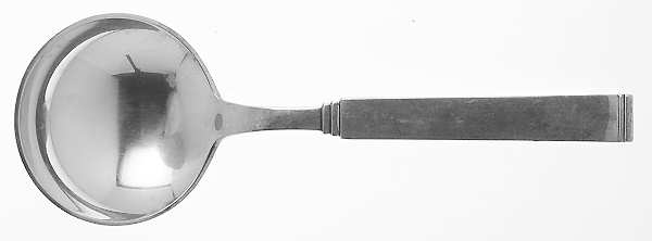 Funkis (Sterling) Solid Smooth Casserole Spoon
