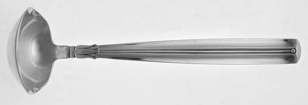 Lotus (Sterling) Solid Piece Cream Ladle by Broderne W & S Sorensen