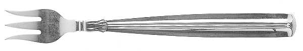 Lotus (Sterling) Cocktail/Seafood Fork by Broderne W & S Sorensen