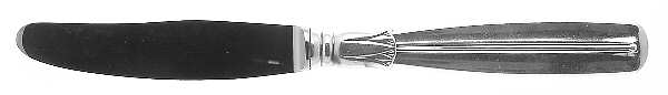 Lotus (Sterling) Modern Hollow Knife by Broderne W & S Sorensen