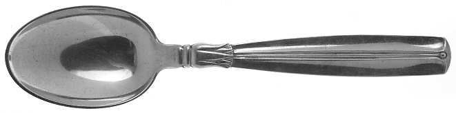 Lotus (Sterling) Dessert/Oval Soup Spoon by Broderne W & S Sorensen