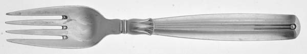 Lotus (Sterling) Dessert Fork by Broderne W & S Sorensen