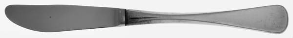 Patricia (Sterling) Modern Hollow Butter Spreader (Stainless)