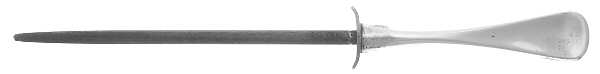 Patricia (Sterling) Large Roast Steel Rod Knife Sharpener